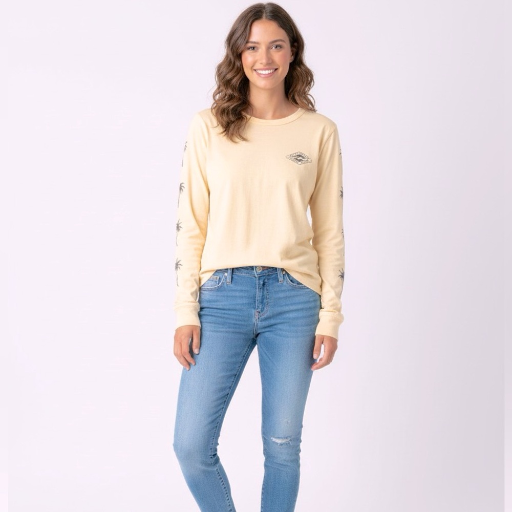 BILLABONG Girls Long Sleeve Casual Tee